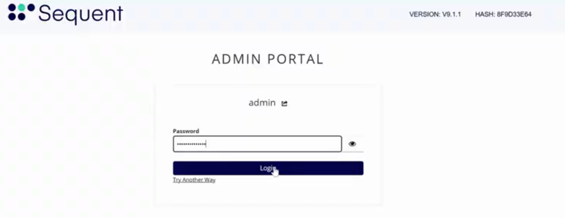 Publish Confirmation and Password