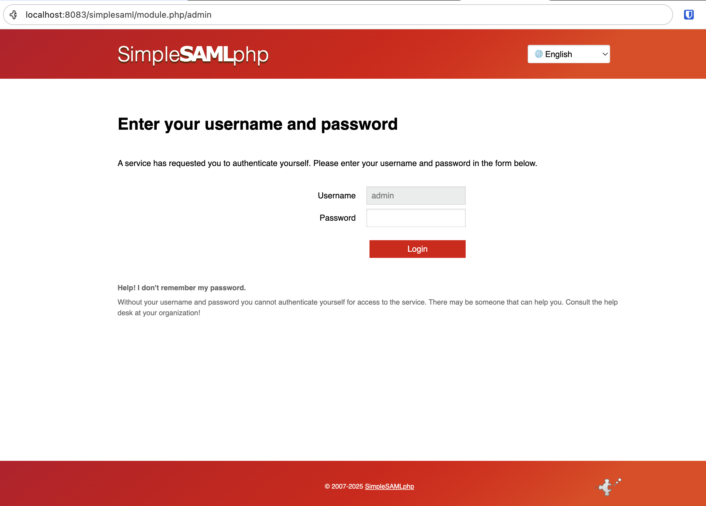 Admin Login
