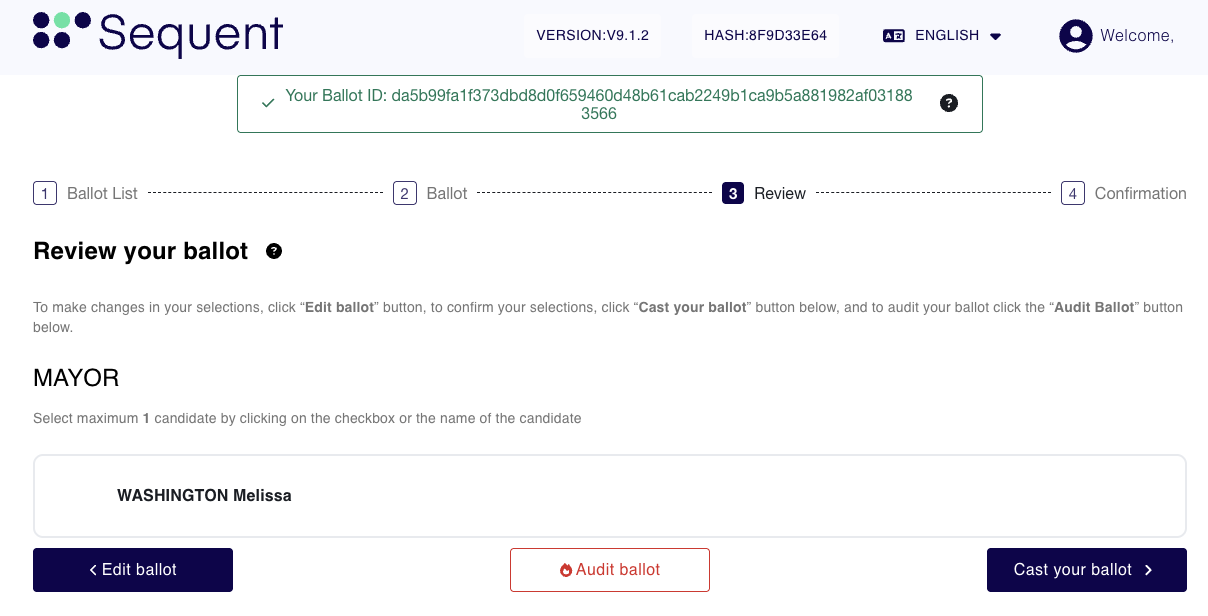Ballot Review